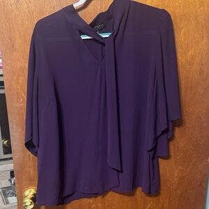 Eloquii Deep Purple Women's Blouse
